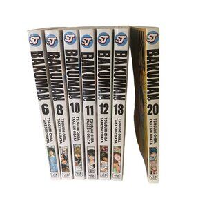 Bakuman Manga Volumes 6-13 & 20 By Tsugumi Ohba & Takeshi Obata